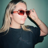 Prague Sunglasses - Shiny Tea