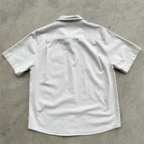 Byron Short Sleeve Shirt - Surf Wax White