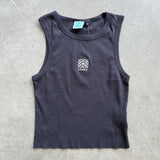 Drew Cami - Burnout Black - Tile