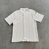 Cable Knit Shirt - Pecan