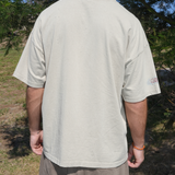 Chopped Maui Tee - Hibiscus - Granite Grey