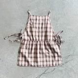 Buttercup Top - Farmhouse Check