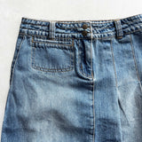 Millie Midi Skirt - Brooklyn Wash