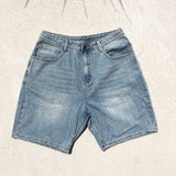 Shin Slapper Jorts - Streaky Blue