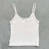 Maddison Singlet - Mini Bow - Chalk