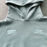 Mellow Hood - Racer Swirl - Washed Jade