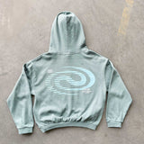Mellow Hood - Racer Swirl - Washed Jade