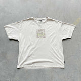 Chopped Maui Tee - Butterfly Effect - Surf Wax White
