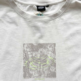 Chopped Maui Tee - Butterfly Effect - Surf Wax White