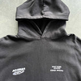 Nostalgia Hoodie - Racer Swirl - Washed Black