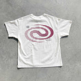 Throwback Tee - Racer Swirl - Off White