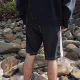 90's Boardies - Black/Puddle