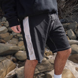 90's Boardies - Black/Puddle