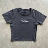 Lizzie Tee - Signature - Washed Black