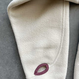 Vintage Polar Quarter Zip Jumper - Mylk