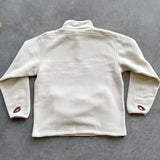 Vintage Polar Quarter Zip Jumper - Mylk