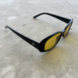 Madrid Sunglasses - Black / Yellow