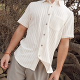 Aireys Short Sleeve Shirt - Coast Cream