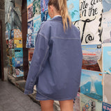 Jessie Shirt - Burnt Blue