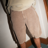 Blink Cord Jorts - Blurred Brownie