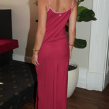 Fauna Midi Dress - Sangiovese