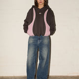 Mellow Panel Hood - Monster Black/Light Mauve