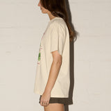 Boyfriend Tee - Strawberry Organics - Cream