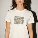 Offshore Tee - Psychedelic Motorbike - Off White
