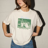Throwback Tee - Dog Days - Off White
