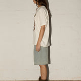 Throwback Tee - Snake Swirl - Off White