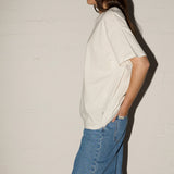Throwback Tee - Vintage Rose - Off White