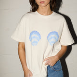 Throwback Tee - Ocean Jewels - Off White