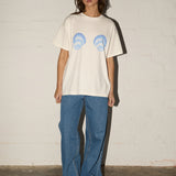 Throwback Tee - Ocean Jewels - Off White