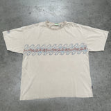Chopped Maui Tee - Hibiscus - Granite Grey