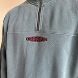 Crew Slacker Qtr Zip - Blade - Alpine