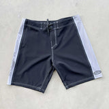 90's Boardies - Black/Puddle