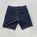 90's Boardies - Black/Puddle