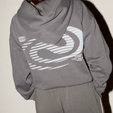 Mellow Hood - Racer Swirl - Slate Grey