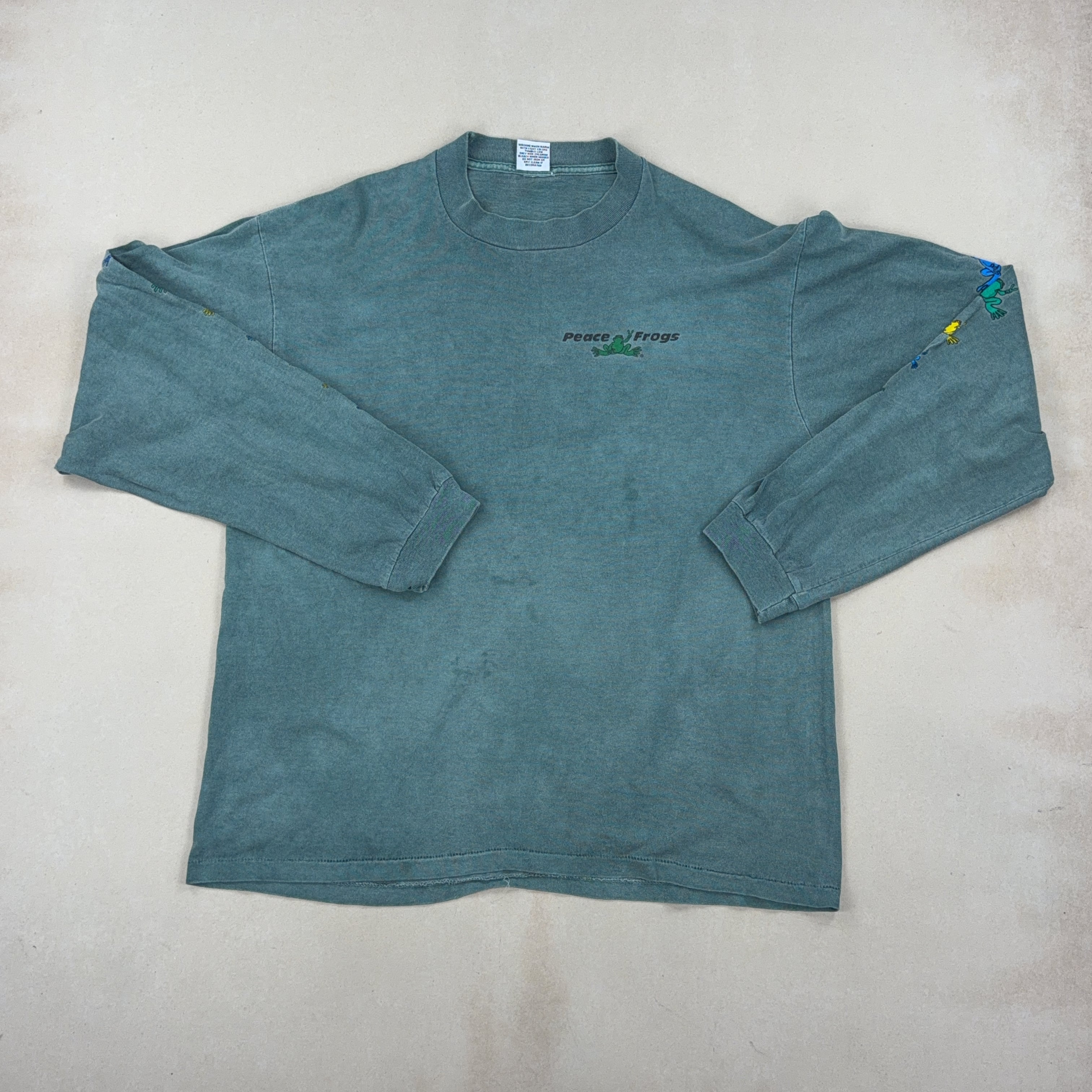 PEACE FROGS LONG SLEEVE - X LARGE