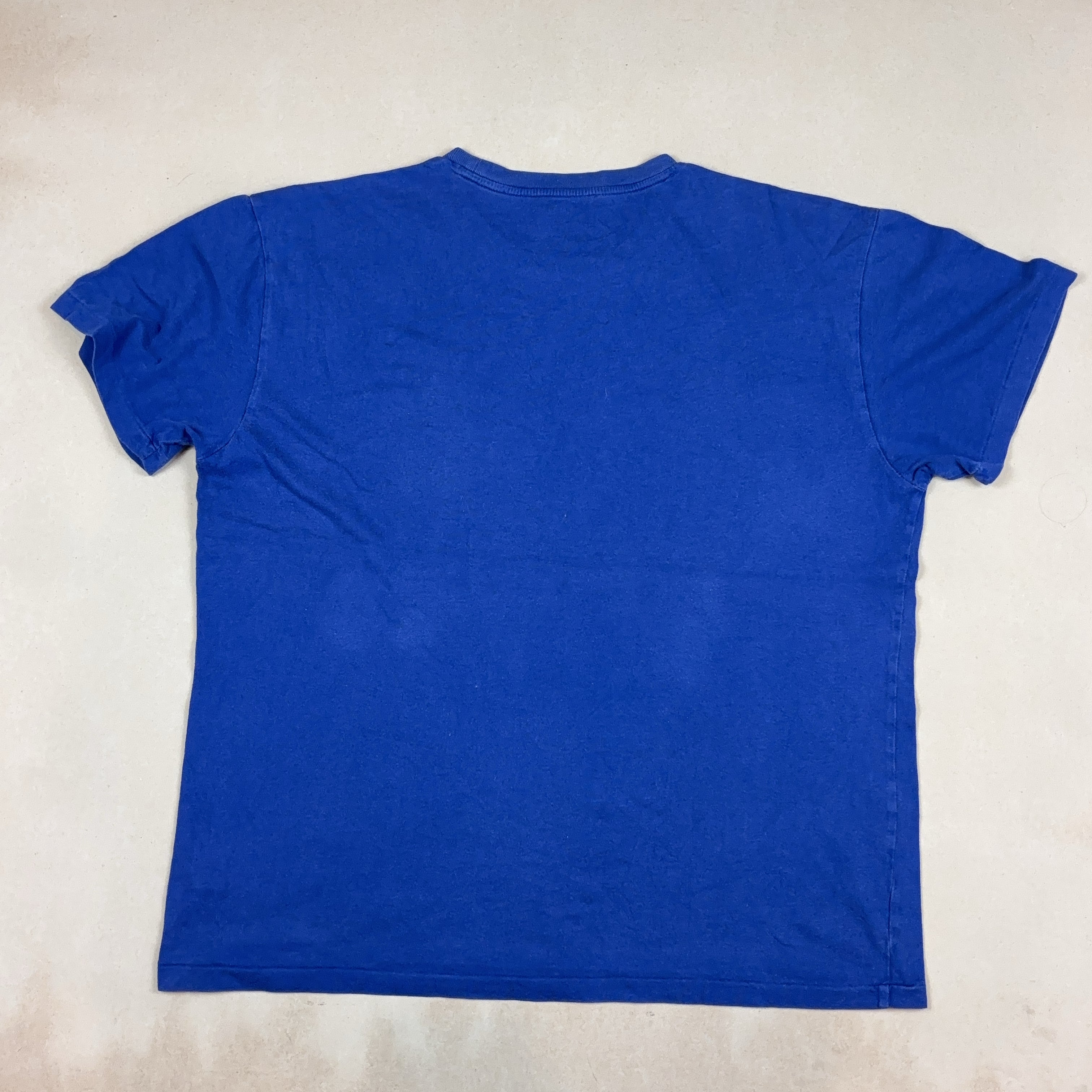 POLO RALPH LAUREN ROYAL BLUE TEE - SMALL