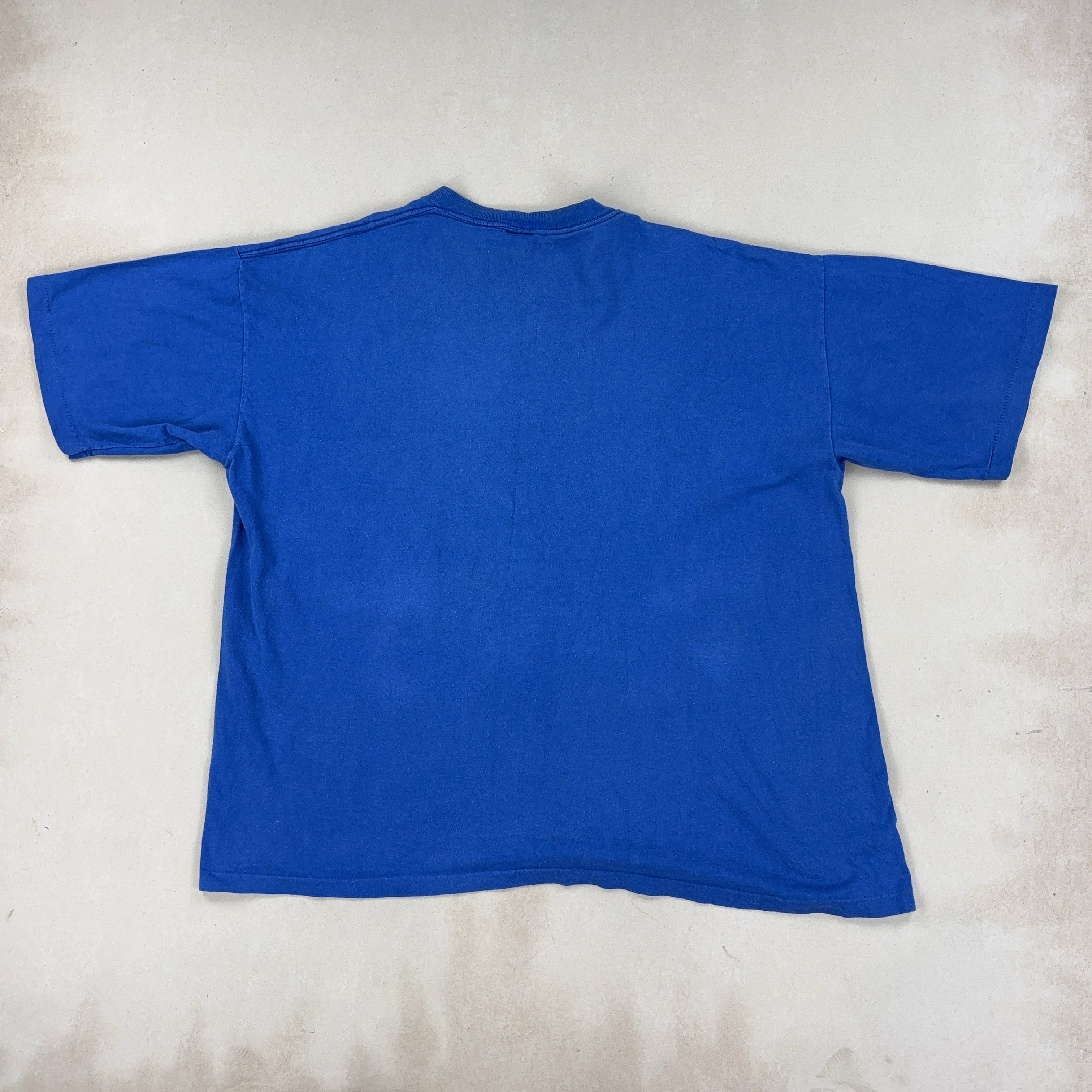 GRAPHIC BLUE TEE - LARGE