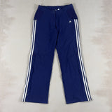 ADIDAS PURPLE SPORT PANTS - LARGE