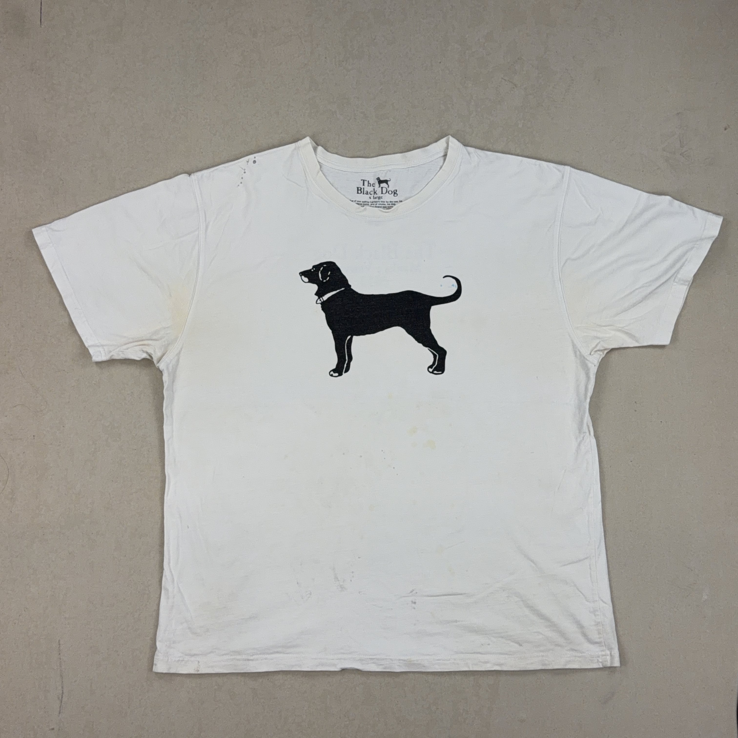 THE BLACK DOG TEE - X LARGE