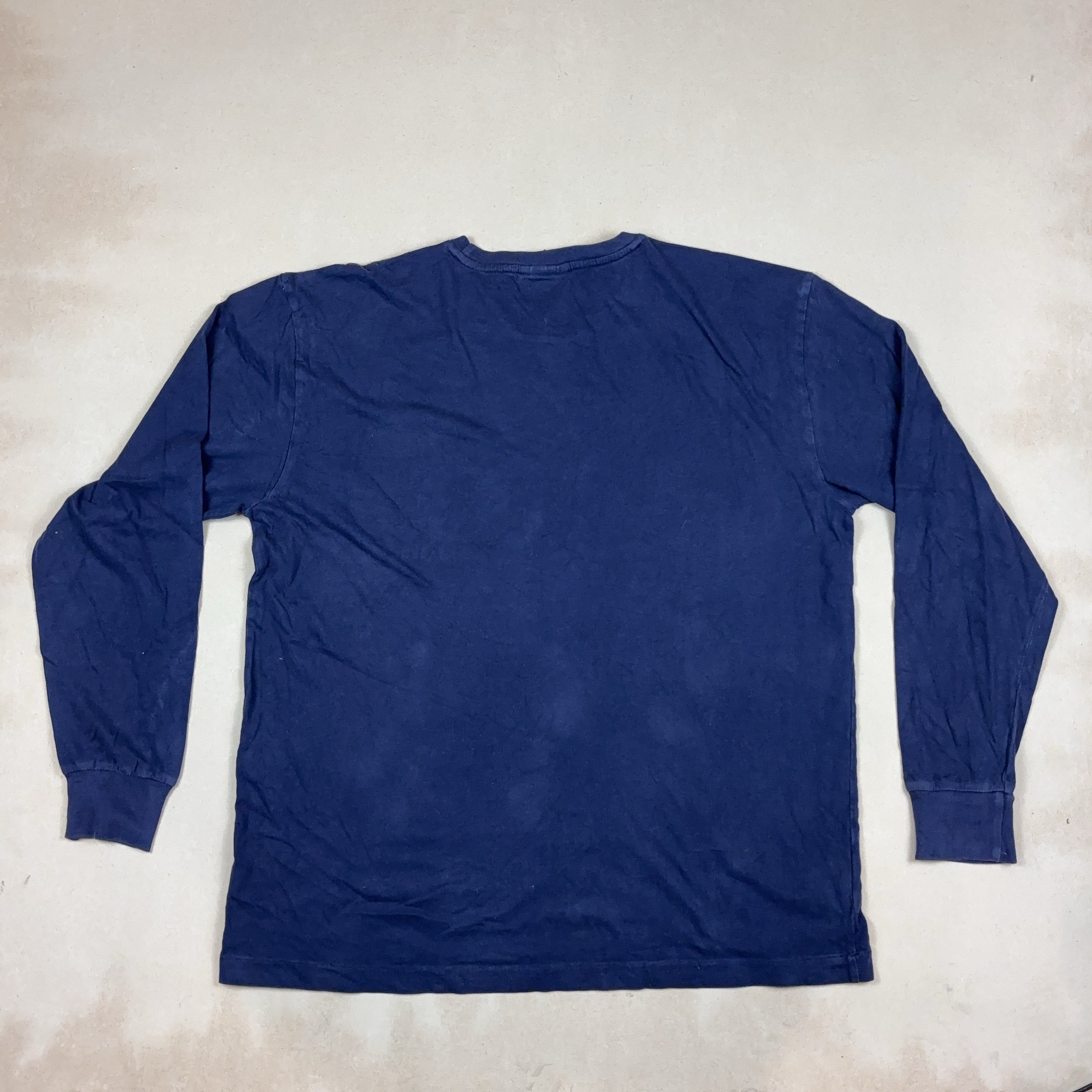 RALPH LAUREN DARK BLUE LONG SLEEVE - MEDIUM