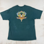 DARK GREEN GRAPHIC TEE - X LARGE