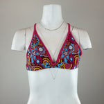 FLORAL BIKINI TOP - SMALL
