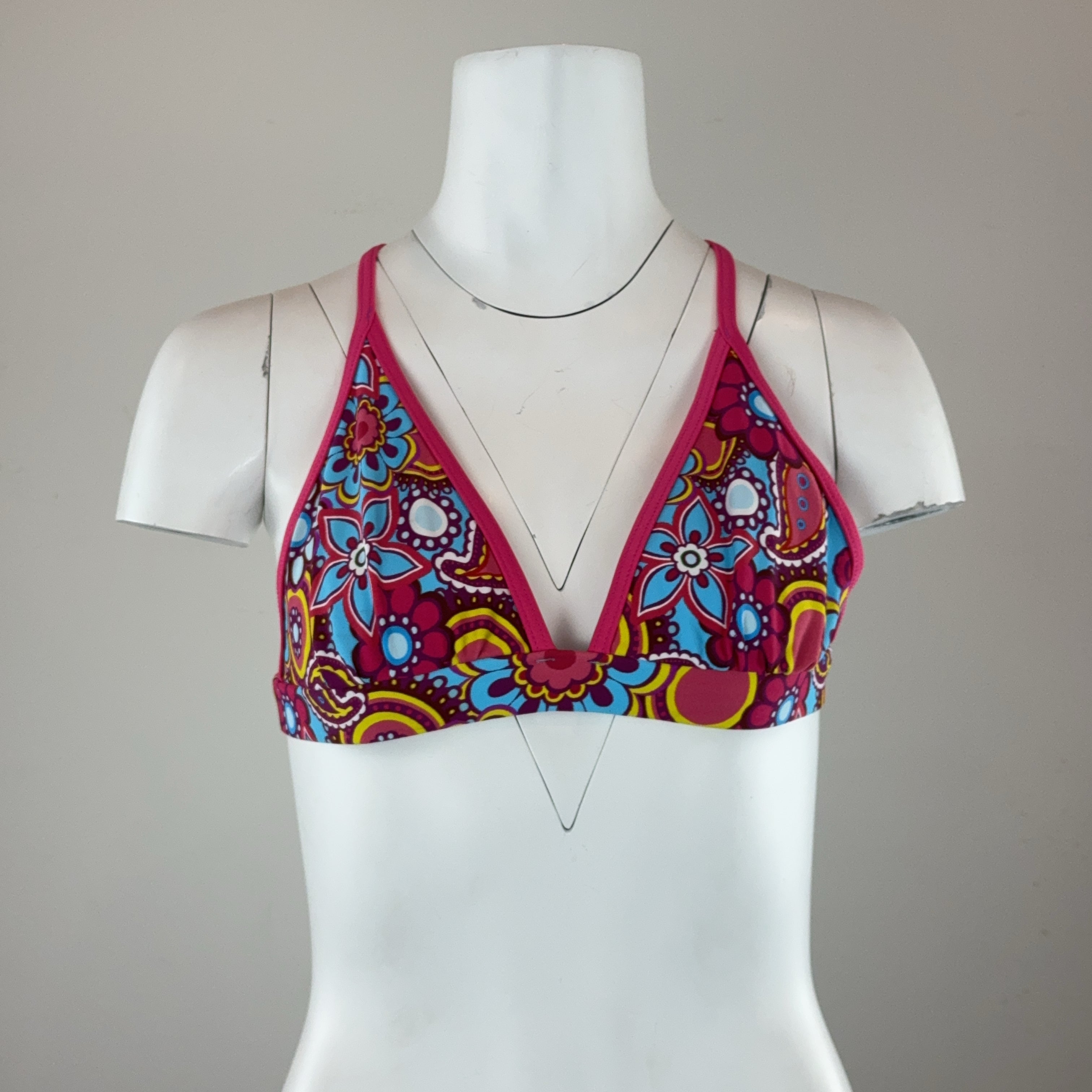 FLORAL BIKINI TOP - SMALL