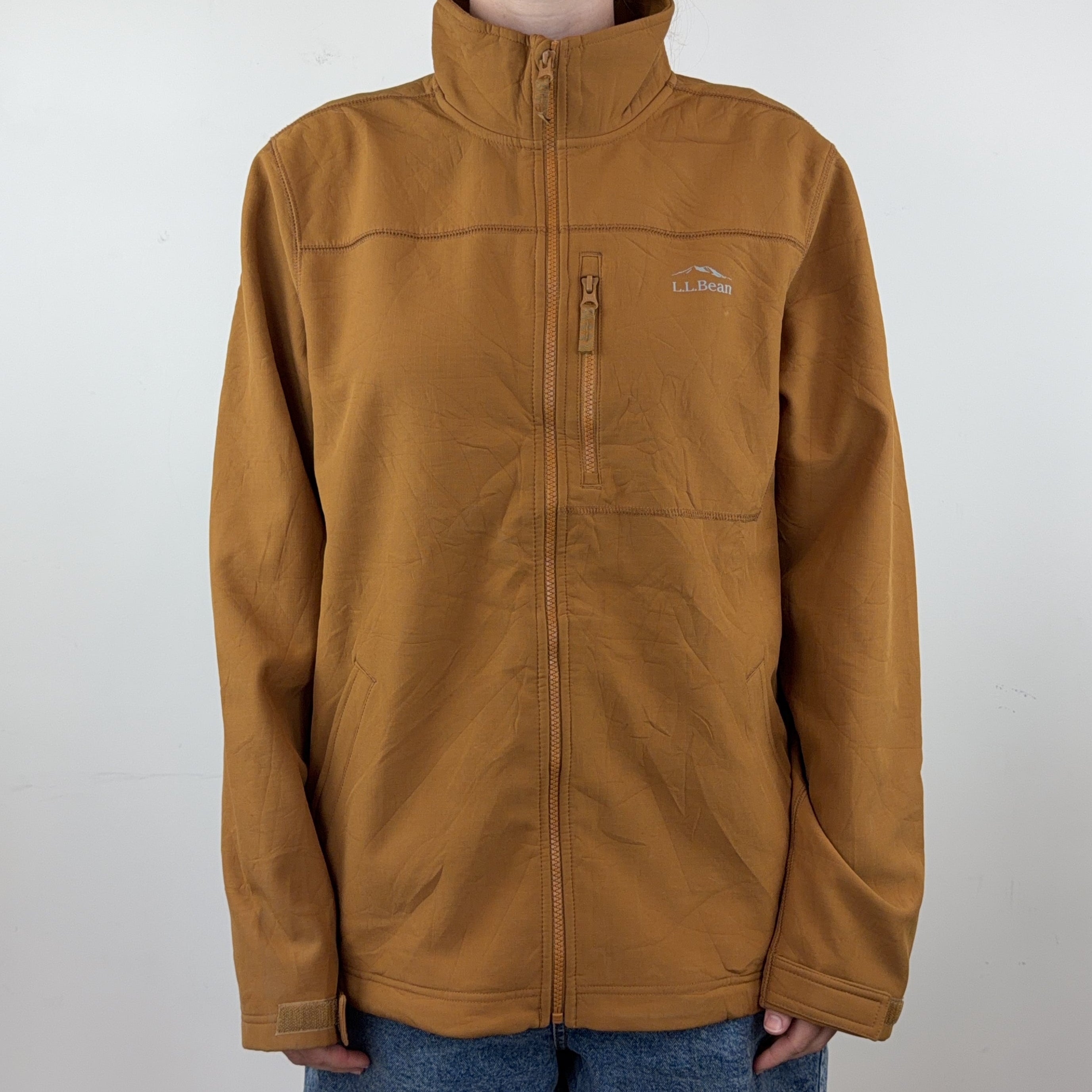 L.L.BEAN FLEECE/JACKET - LARGE