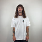 GRAPHIC WHITE TEE - X LARGE
