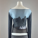VINTAGE MESH LONG SLEEVE - MEDIUM